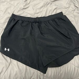 Black Under Armour shorts